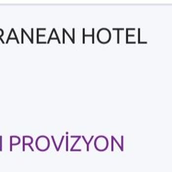 Mediterranean Resort Hotel Müşteri Memnuniyetsizliği