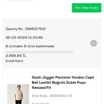 Avva Giyim İadeyi Yapmıyor Ürünleri Aldılar Parayı Karta Göndermiyorlar