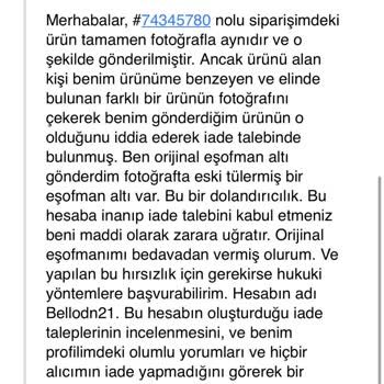 Gardrops'ta Alıcıların İade Yalanı