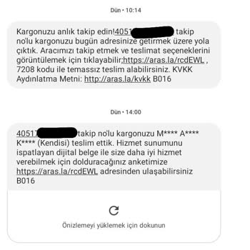 Aras Kargo Dağıtım Personeli Kargoyu Farklı Bir Adrese Teslim Ediyor!