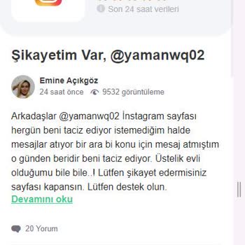 Instagram Kullanıcısını Mahkemeye Vereceğim