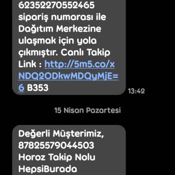 Horoz Lojistik Dağıtımdaki Ürünü Getirmiyor