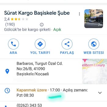 Sürat Kargo Çalışanlar İçin Çözüm Üretmeyen Kargo Firması
