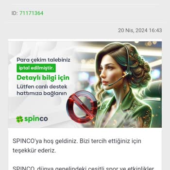 Spinco.com Deneme Bonusu Vermemek İçin Aynı IP Yalanı