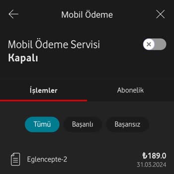Vodafone Bilgim Dışı Fatura Yansımalarına İtiraz