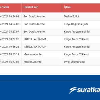 Çiçek Sepeti Ve Sürat Kargo