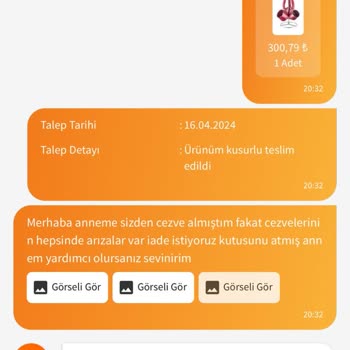 Besa Home Collection Defolu Ürün Satışa Sunmaya Çalışıyorlar