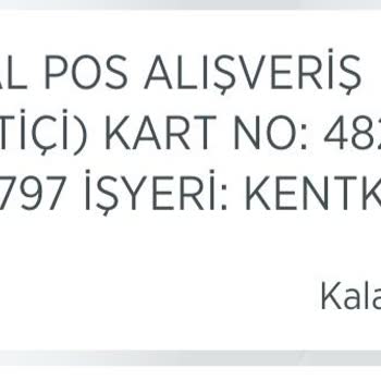 Kent Karta Yükleme Yaptım Ama Çektim