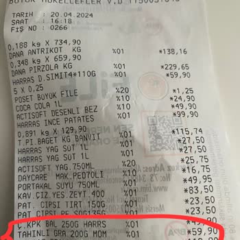 Harras Marka Frambuazdan Çıkan Saç Teli