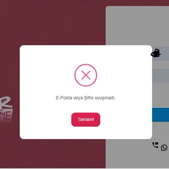 İşler Kitabevi Online Giriş Hatası