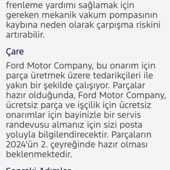 Ford Türkiye Global Anlamda Yardımcı Olmuyor
