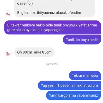 Modaroma_34 Üslupsuzluk Ürün Hakkında Yanlış Bilgi Verme Ve Durumu Düzeltmeme