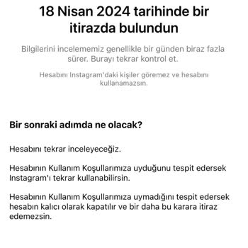 Instagram Çözüm İstiyorum