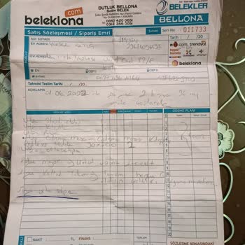 Bellona Eksik Ürün Gönderimi Yaptı