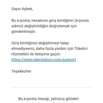 PlayStation Türkiye Hesabımı Kurtarın Ve Satın Alım İşlemini İptal Edin!