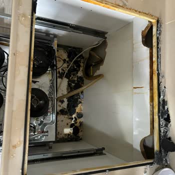 Kumtel Marka Üzeri Cam Ocağımın Yemek Pişerken Patlaması.
