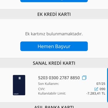 Denizbank Güvenlik Nedeniyle Kredi Kartı Kapaması