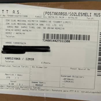 Facedermo Orijinal Olmayan Sahte Ürün Gönderildi