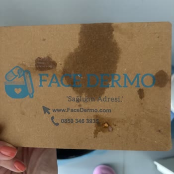 Facedermo Orijinal Olmayan Sahte Ürün Gönderildi