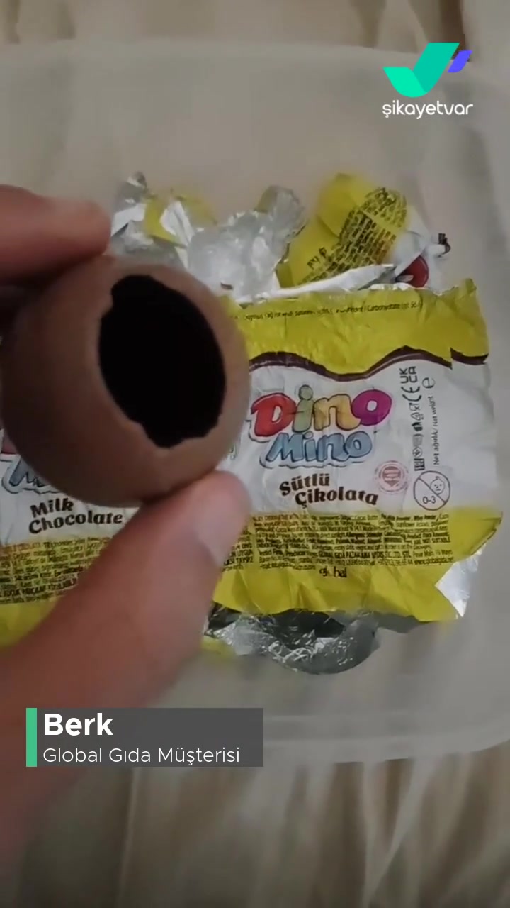 Global Gıda Dino Mino Sürpriz Yumurtadan Oyuncak Çıkmadı! videonun kapak resmi