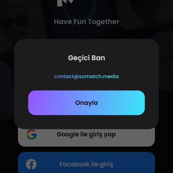 SoMatch Banımı Kaldırın Lütfen