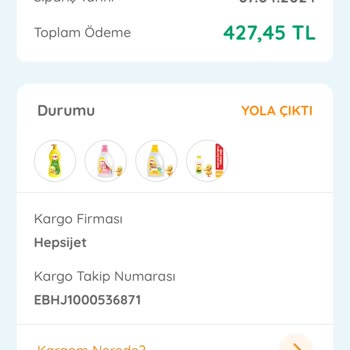 Ebebek Ve Hepsijet Ürün Mağduriyeti