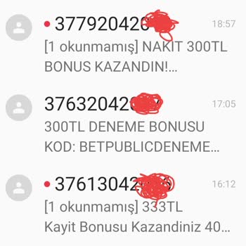 Vodafone Yasadışı Bahis Sitelerinden Gelen SMS İptali
