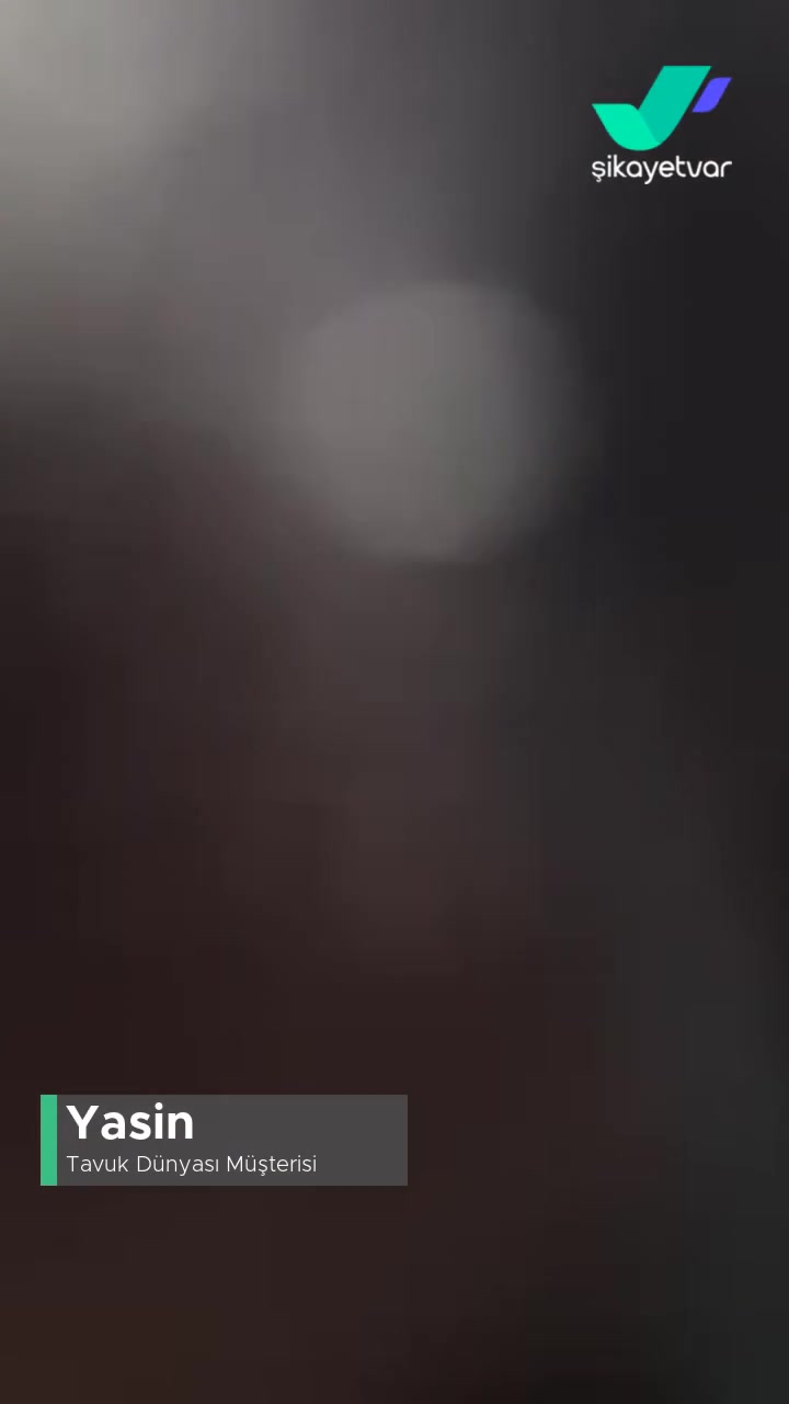 Tavuk Dünyası Siparişim 40 Dakika Geç Geldi videonun kapak resmi