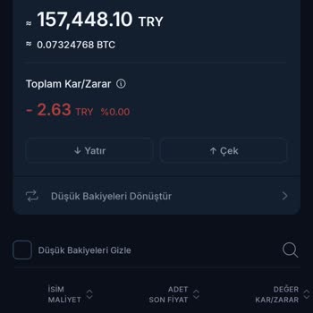 BTCTURK Piyasa Alış Emri
