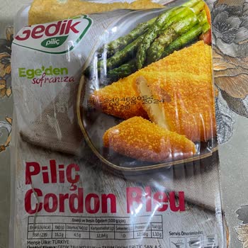 Gedik Piliç Cordon Blue Küflenmiş Çıktı