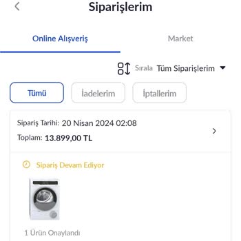 Pazarama'dan Ürün Alıp Gelmesini Beklemeyin!
