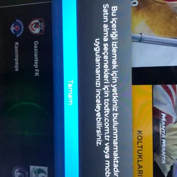 Todtv Üyeliği Satın Alınmasına Rağmen Yetki Hatası