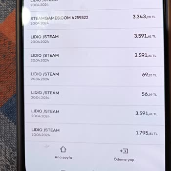 Steam Kredi Kartımdan Bilgim Harici İşlem Yapılması Ve Para Çekilmesi