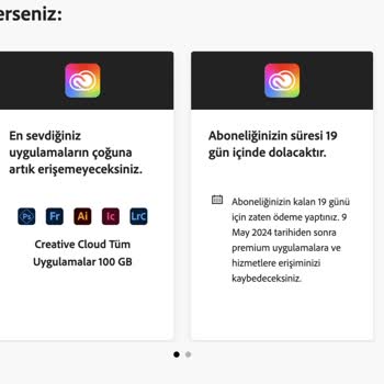 Adobe Fahiş Cayma Bedeli