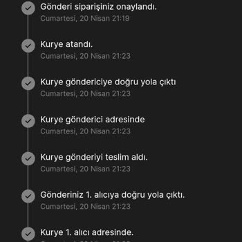 Şipşak Kurye Mağduruyum!