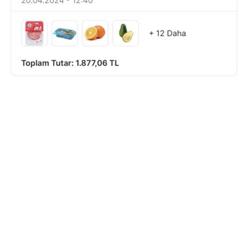 Migros Ürünü Teslim Etmedi