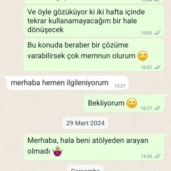 İnnovator Silver Bir Haftada Kararma Ve Dönüt Vermeyen İlgisiz Satıcı