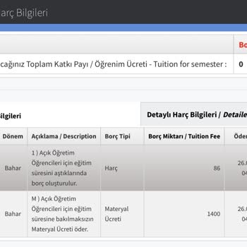 İstanbul Üniversitesi Harç Parası Yatırmama Rağmen Kaydım Yenilenmedi