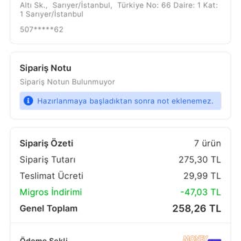 Migros Hemen Hazırlanıyor Da Kalıyor Hazırlanmıyor.