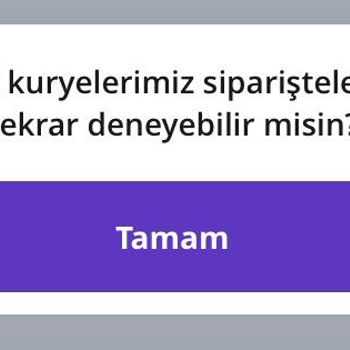 Getir Sipariş Veremiyorum Kuryeler Dolu Göründüğü İçin Tam 1 Haftadır.