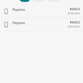 Vodafone Şüpheli Ödeme İşlemi