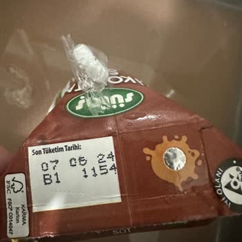 Sütaş Kakaolu Süt Hakkında Şikayet Ve Talep