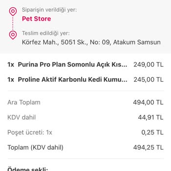 Yemeksepeti Eksik Ürün İade Sorunu