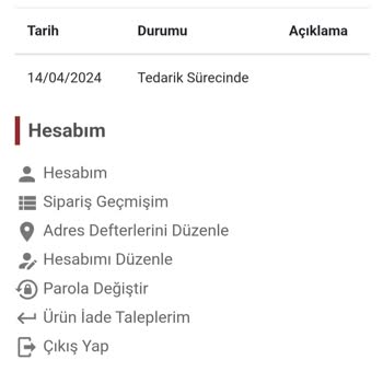 Uygunparca.com Ürünlerim Tedarik Edilmiyor!
