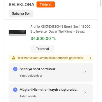 Hepsiburada Beni Mağdur Etti