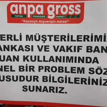 İş Bankası Maximum Puanı Anpa Gross Markette Kullanamadım