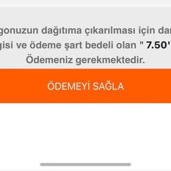 MNG Kargo Damga Vergisi Ödeme Ekranı