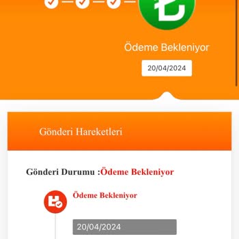 MNG Kargo Damga Vergisi Ödeme Ekranı