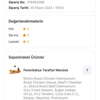 Migros Yemekte Siparişim Yanlış Geldi Mağdur Oldum