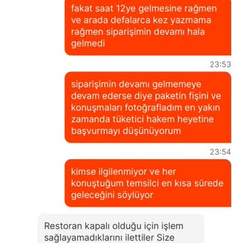 Migros Yemekte Siparişim Yanlış Geldi Mağdur Oldum